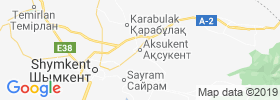 Aksu map